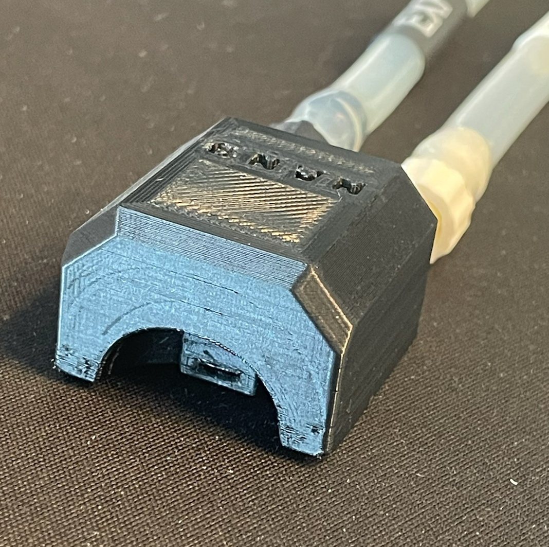 Low-profile 3D-printed anesthesia nose cone